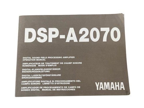 Yamaha dsp a2070 verstärker - yamaha,