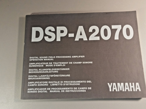 Yamaha dsp a2070 - yamaha, dsp-a2070