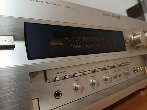 Yamaha dsp ax1 champagner - yamaha, dsp-ax1